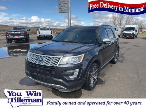 2017 Ford Explorer Platinum