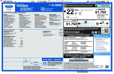 2019 Ford Ranger XL
