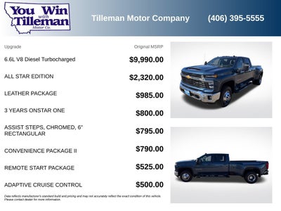 2026 Chevrolet Silverado 3500 HD LT DRW