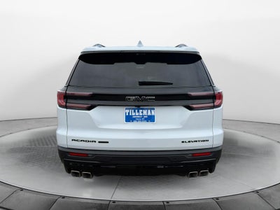 2026 GMC Acadia Elevation