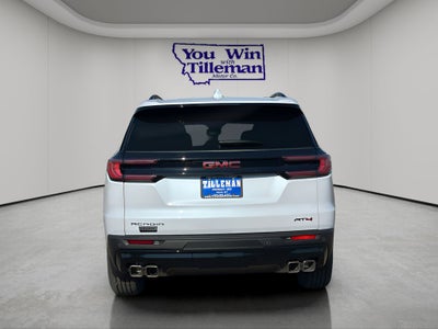 2026 GMC Acadia AT4