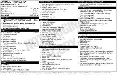 2022 GMC Terrain SLT