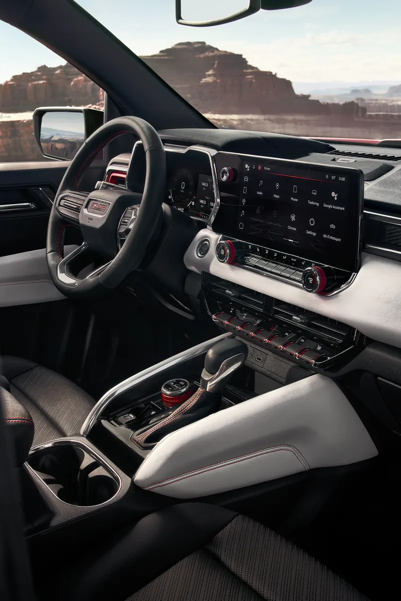 2026 GMC Canyon infotainment system at Tilleman Motor Chevrolet GMC in HAVRE MT